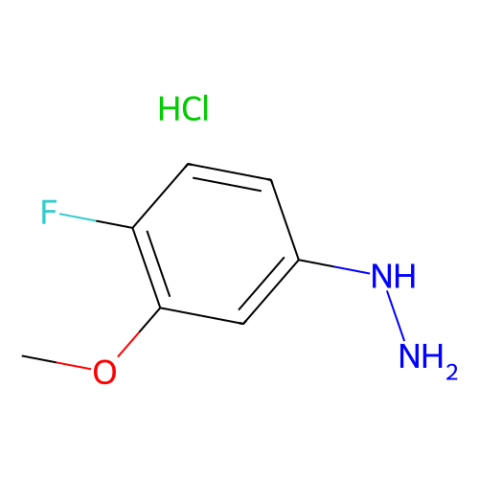 (4-氟-3-甲氧基苯基)肼盐酸盐,(4-Fluoro-3-methoxyphenyl)hydrazine hydrochloride