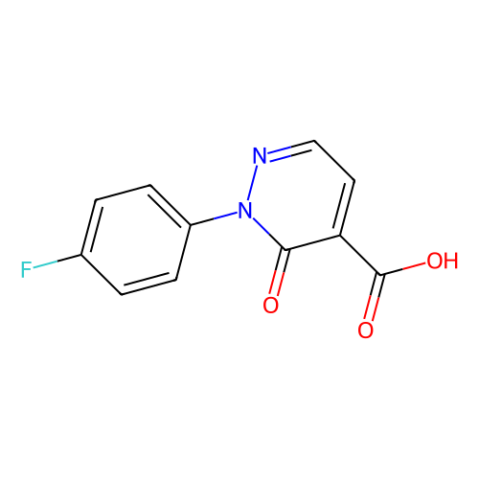 2-(4-氟苯基)-3-氧代-2,3-二氢哒嗪-4-羧酸,2-(4-Fluorophenyl)-3-oxo-2,3-dihydropyridazine-4-carboxylic acid