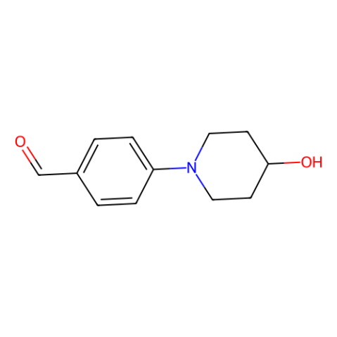 4-(4-羟基哌啶-1-基)苯甲醛,4-(4-Hydroxypiperidin-1-yl)benzaldehyde