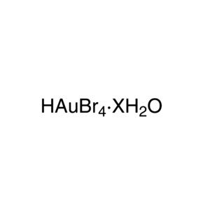 四溴金酸氢盐（III）水合物,Hydrogen tetrabromoaurate(III) hydrate