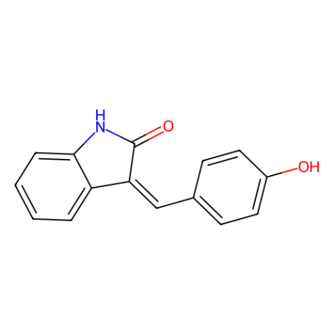 3-（4-羥基芐基）吲哚-2-酮,3-(4-Hydroxybenzylidenyl)-indolin-2-one