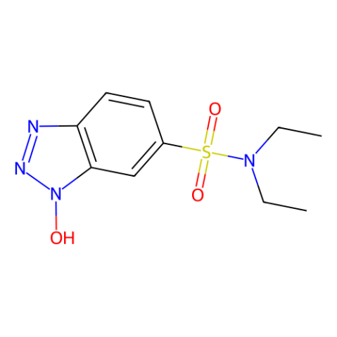 3-羟基-3H-苯并三唑-5-磺酸二乙酰胺,3-Hydroxy-3H-benzotriazole-5-sulfonic acid diethylamide