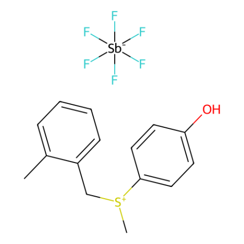(4-羟苯基)甲基(2-甲基苄基)硫鎓六氟锑酸盐,(4-Hydroxyphenyl)methyl(2-methylbenzyl)sulfonium Hexafluoroantimonate
