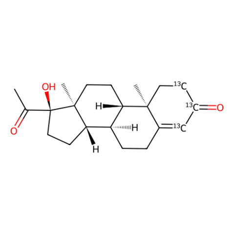 17α-羟基孕酮-2,3,4-13C?,17α-Hydroxyprogesterone-2,3,4-13C?