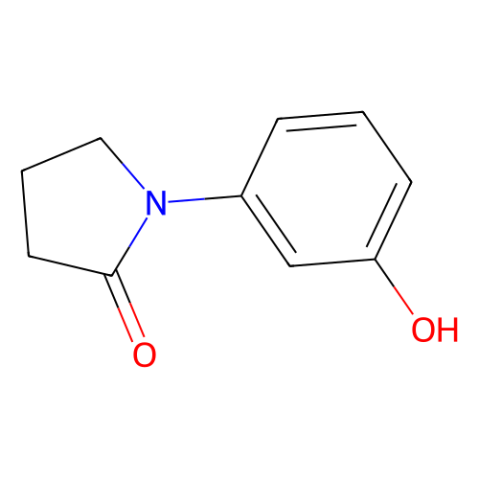 1-(3-羥基苯基)吡咯烷-2-one,1-(3-hydroxyphenyl)pyrrolidin-2-one