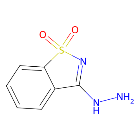 3-肼基-1,2-苯并异噻唑 1,1-二氧化物,3-Hydrazino-1,2-benzisothiazole 1,1-dioxide