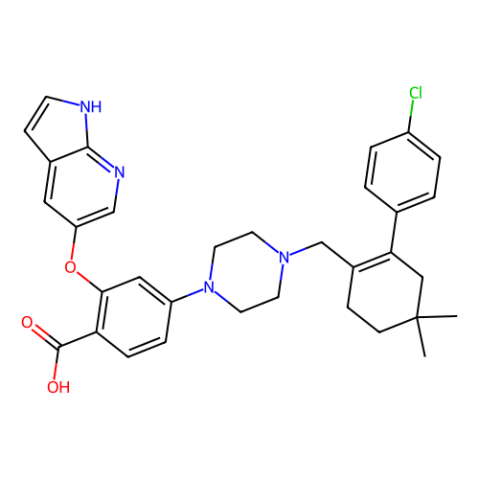 2-((1H-吡咯并[2,3-b]吡啶-5-基)氧基)-4-(4-((4'-氯-5,5-二甲基-3,4,5,6-四氢-[1,1'-联苯]-2-基)甲基)哌嗪-1-基)苯甲酸,2-((1H-Pyrrolo[2,3-b]pyridin-5-yl)oxy)-4-(4-((4'-chloro-5,5-dimethyl-3,4,5,6-tetrahydro-[1,1'-biphenyl]-2-yl)methyl)piperazin-1-yl)benzoic acid