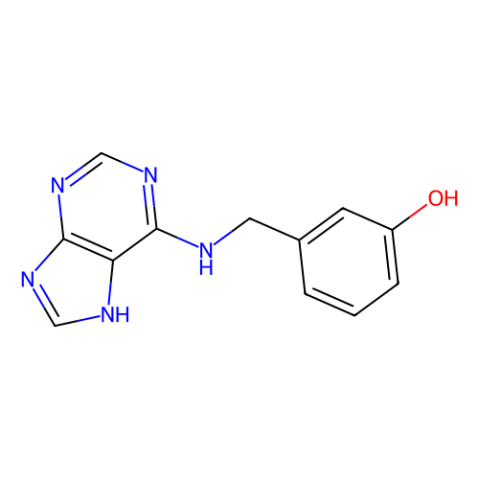 3-[(9H-嘌呤-6-基氨基)甲基]苯酚,3-(((9H-Purin-6-yl)amino)methyl)phenol