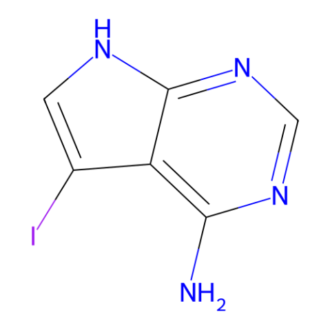 5-碘-7H-吡咯并[2,3-d]嘧啶-4-胺,5-iodo-7H-pyrrolo[2,3-d]pyrimidin-4-amine