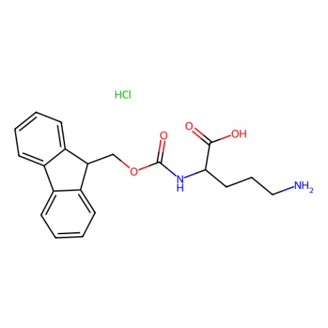 L(+)-Fmoc-鸟氨酸 盐酸盐,L(+)-Fmoc-ornithine HCl
