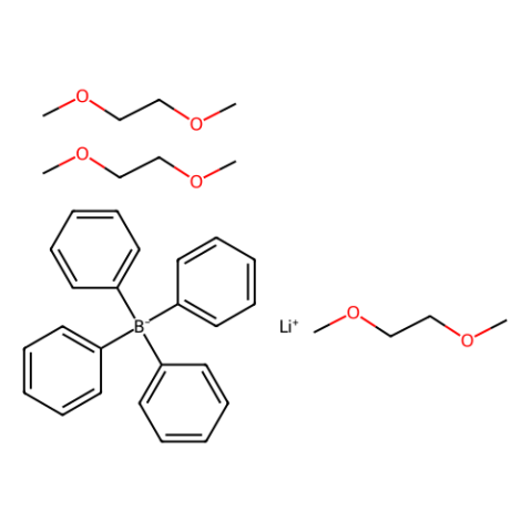 四苯硼酸三(1,2-二甲氧基乙基)锂,Lithium tetraphenylborate tris(1,2-dimethoxyethane)