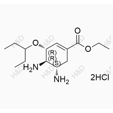 奥司他韦杂质27(双盐酸盐),Oseltamivir Impurity 27(Dihydrochloride)