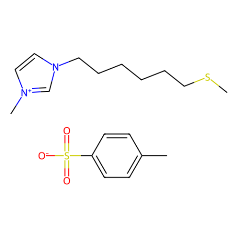 1-甲基-3-[6-(甲硫基)己基]咪唑对甲苯磺酸盐,1-Methyl-3-[6-(methylthio)hexyl]imidazolium p-Toluenesulfonate