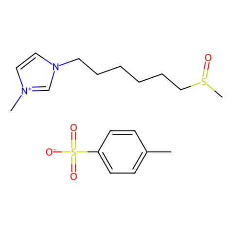 1-甲基-3-[6-(甲基亞磺酰基)己基]咪唑?qū)妆交酋｛},1-Methyl-3-[6-(methylsulfinyl)hexyl]imidazolium p-Toluenesulfonate