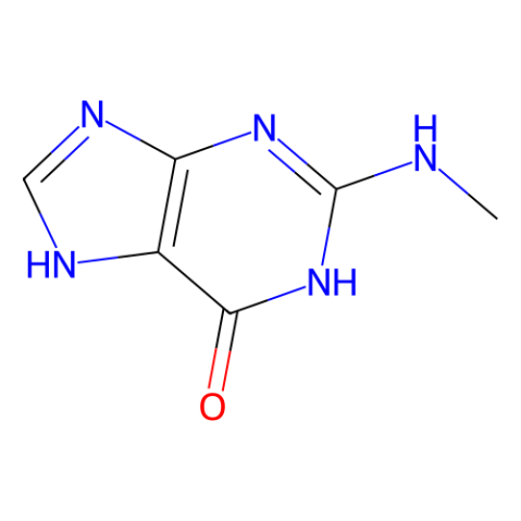 2-(甲基氨基)-6,7-二氢-3H-嘌呤-6-酮,2-(methylamino)-6,7-dihydro-3H-purin-6-one