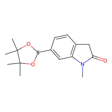 1-甲基-6-(四甲基-1,3,2-二氧杂硼硼烷-2-基)-2,3-二氢-1H-吲哚-2-酮,1-methyl-6-(tetramethyl-1,3,2-dioxaborolan-2-yl)-2,3-dihydro-1H-indol-2-one