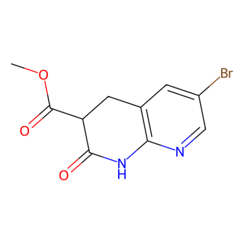 6-溴-2-氧代-1,2,3,4-四氢-1,8-萘啶-3-羧酸甲酯,methyl 6-bromo-2-oxo-1,2,3,4-tetrahydro-1,8-naphthyridine-3-carboxylate