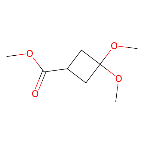 3,3-二甲氧基环丁烷-1-羧酸甲酯,methyl 3,3-dimethoxycyclobutane-1-carboxylate