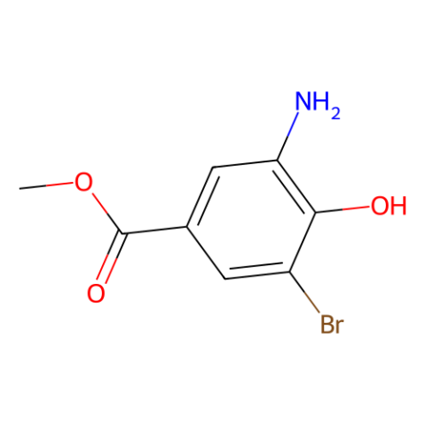 3-氨基-5-溴-4-羟基苯甲酸甲酯,Methyl 3-amino-5-bromo-4-hydroxybenzoate