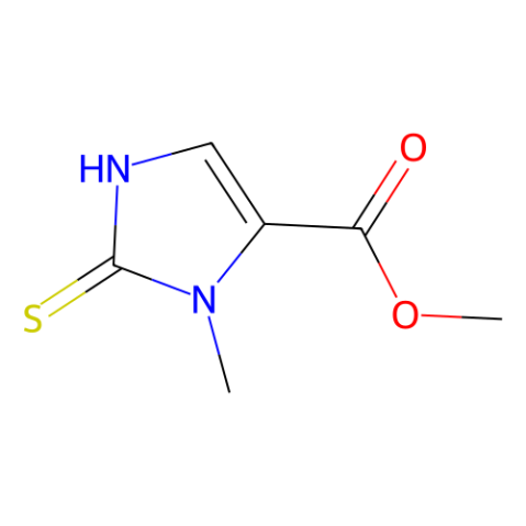 1-甲基-2-巯基-1H-咪唑-5-羧酸甲酯,Methyl 1-methyl-2-mercapto-1H-imidazole-5-carboxylate