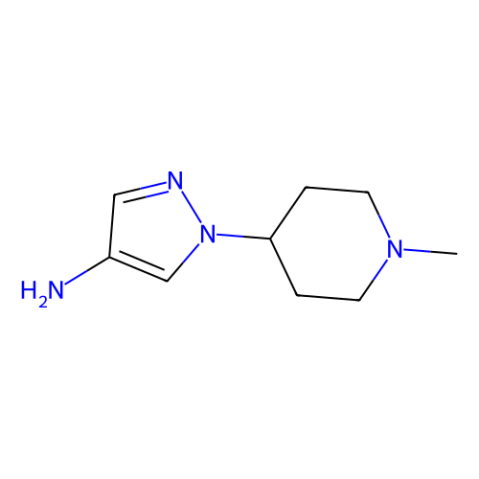 1-(1-甲基-4-哌啶基)-1H-吡唑-4-胺,1-(1-Methylpiperidin-4-yl)-1H-pyrazol-4-amine