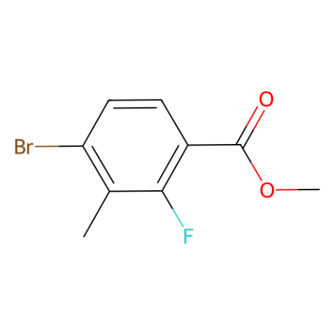 4-溴-2-氟-3-甲基苯甲酸,Methyl 4-bromo-2-fluoro-3-methylbenzoate