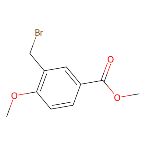 3-(溴甲基)-4-甲氧基苯甲酸甲酯,Methyl 3-(bromomethyl)-4-methoxybenzoate