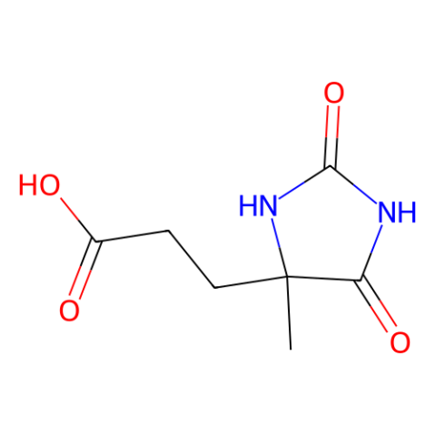 3-(2,5-二氧代-4-甲基-4-咪唑烷基)丙酸,3-(4-Methyl-2,5-dioxoimidazolidin-4-yl)propanoic acid