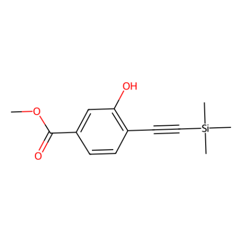 3-羟基-4-((三甲基甲硅烷基)乙炔基)苯甲酸甲酯,Methyl 3-hydroxy-4-((trimethylsilyl)ethynyl)benzoate