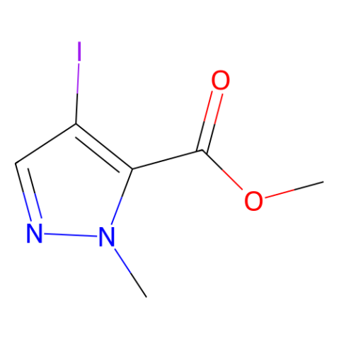 4-碘-1-甲基-1H-吡唑-5-羧酸甲酯,Methyl 4-iodo-1-methyl-1H-pyrazole-5-carboxylate