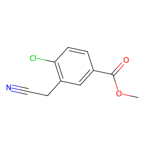 3-氰基甲基-4-氯苯甲酸甲酯,Methyl 4-chloro-3-(cyanomethyl)benzoate