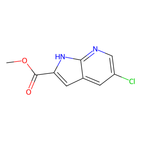 5-氯-1H-吡咯并[2,3-b]吡啶-2-甲酸甲酯,Methyl 5-chloro-1H-pyrrolo[2,3-b]pyridine-2-carboxylate