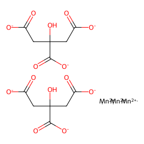 柠檬酸锰,Manganese(II) citrate