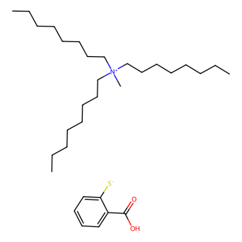 硫代水楊酸甲基三辛基銨鹽,Methyltrioctylammonium thiosalicylate