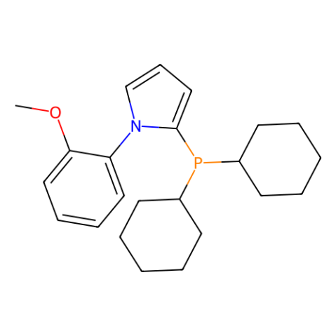 1-(2-甲氧基苯基)-2-(二环己基膦基)吡咯,1-(2-Methoxyphenyl)-2-(dicyclohexylphosphino)pyrrole