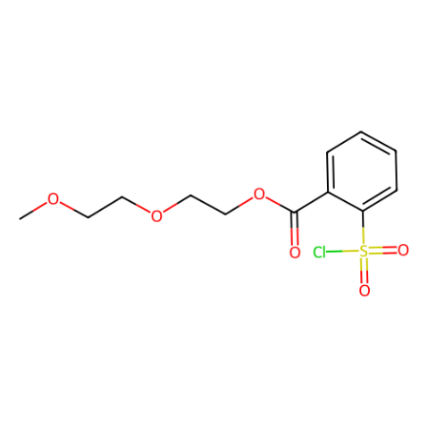 2-(2-甲氧基乙氧基)乙基2-(氯磺酰基)苯甲酸酯,2-(2-Methoxyethoxy)ethyl 2-(chlorosulfonyl)benzoate