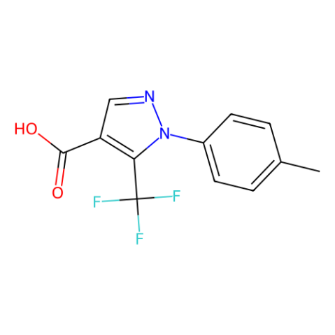 1-(4-甲基苯基)-5-(三氟甲基)-1H-吡唑-4-羧酸,1-(4-Methylphenyl)-5-(trifluoromethyl)-1H-pyrazole-4-carboxylic acid