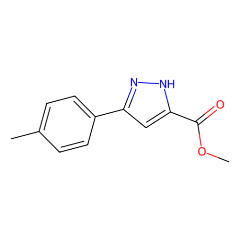 3-p-甲苯基-1H-吡唑-5-羧酸叔丁酯 甲酯,Methyl 3-p-tolyl-1H-pyrazole-5-carboxylate
