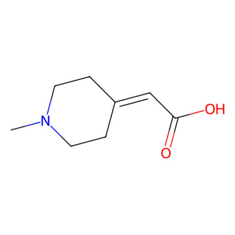 (1-甲基哌啶-4-亚基)乙酸,(1-Methylpiperidin-4-ylidene)acetic acid