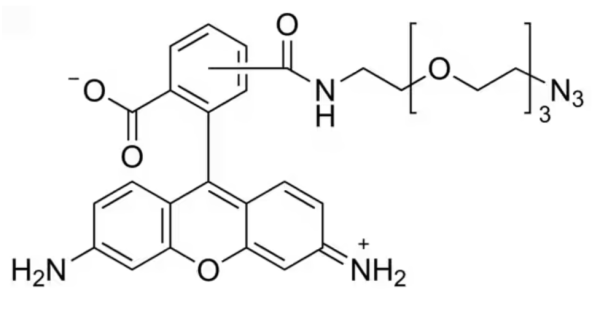 罗丹明110缀合的PEG叠氮化物,Azide-fluor 488