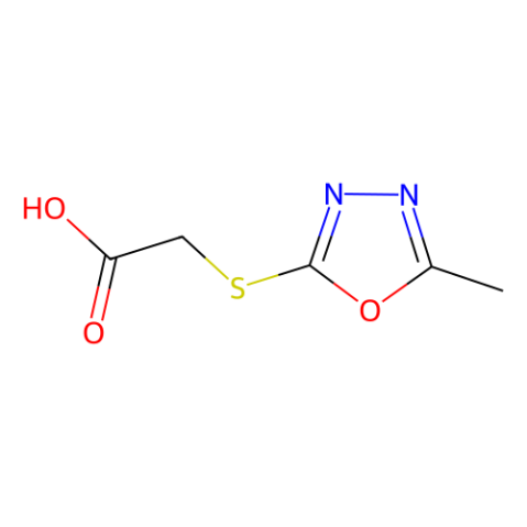 [(5-甲基-1,3,4-惡二唑-2-基)硫代]乙酸,[(5-Methyl-1,3,4-oxadiazol-2-yl)thio]acetic acid