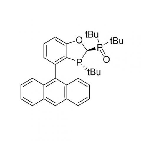 ((2R,3R)-4-(9-蒽基)-3-(叔丁基)-2,3-二氫苯并[d][1,3]氧膦雜環(huán)-2-基)二叔丁基氧化膦,((2R,3R)-4-(anthracen-9-yl)-3-(tert-butyl)-2,3-dihydrobenzo[d][1,3]oxaphosphol-2-yl)di-tert-butylphosphine oxide