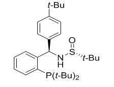 [S(R)]-N-[(R)-(4-叔丁基)[2-(二叔丁基膦)苯基]甲基]-2-叔丁基亚磺酰胺,[S(R)]-N-[(R)-(4-tert-Butyl)[2-(di-tert-butylphosphino)phenyl]methyl]-2-methyl-2-propanesulfinamide