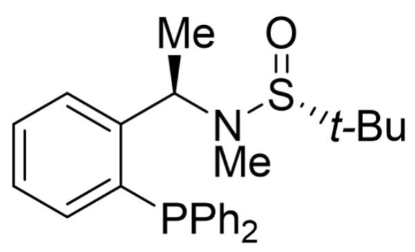 [S(R)]-N-[(1R)-2-(二苯基膦)-1-苯基乙基]-N-甲基-2-叔丁基亚磺酰胺,[S(R)]-N-[(1R)-2-(Diphenylphosphino)-1-phenylethyl]-N,2-dimethyl-2-propanesulfinamide