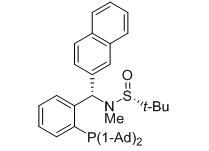 [S(R)]-N-[(S)-[2-(二金刚烷基膦)苯基](2-萘基)甲基]-N-甲基-2-叔丁基亚磺酰胺,[S(R)]-N-[(S)-[2-(Diadamantanphosphino)phenyl](2-naphthalenyl)methyl]-N,2-dimethyl-2-propanesulfinamide