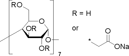 羧甲基-β-环糊精钠盐,Carboxymethyl-β-cyclodextrin sodium salt