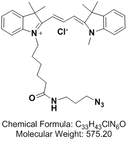 Cy3叠氮化物,Cy3 azide