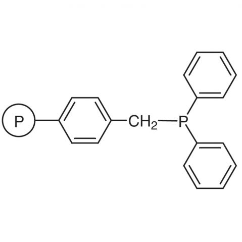 4-二苯基膦基甲基聚苯乙烯树脂 交联2%DVB (200-400目) (0.5-1.0mmol/g),4-Diphenylphosphinomethyl Polystyrene Resin cross-linked with 2% DVB (200-400mesh) (0.5-1.0mmol/g)