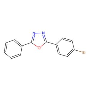 aladdin 阿拉丁 B168603 2-(4-溴苯基)-5-苯基-1,3,4-噁二唑 21510-43-0 96%