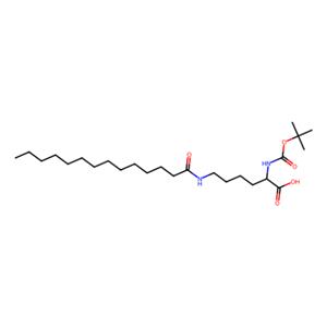 aladdin 阿拉丁 N405705 Nα-叔丁氧羰基-Nε-十四酰-L-赖氨酸 2173052-71-4 97%